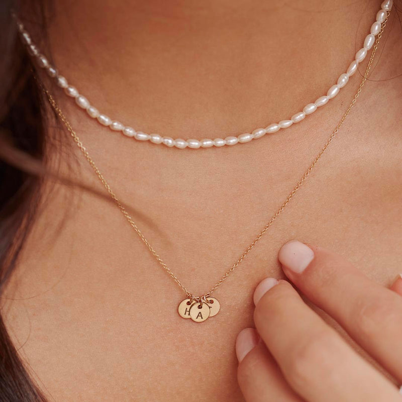 Create Your Own - 3 Initials Necklace