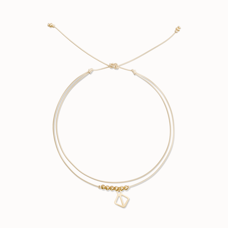 Makaro Mini Bracelet - beige