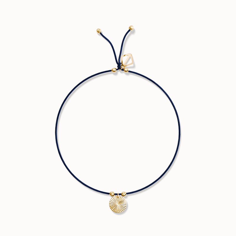 Soléa Cord Bracelet - Lapis