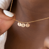 Create Your Own - 3 Initials Necklace